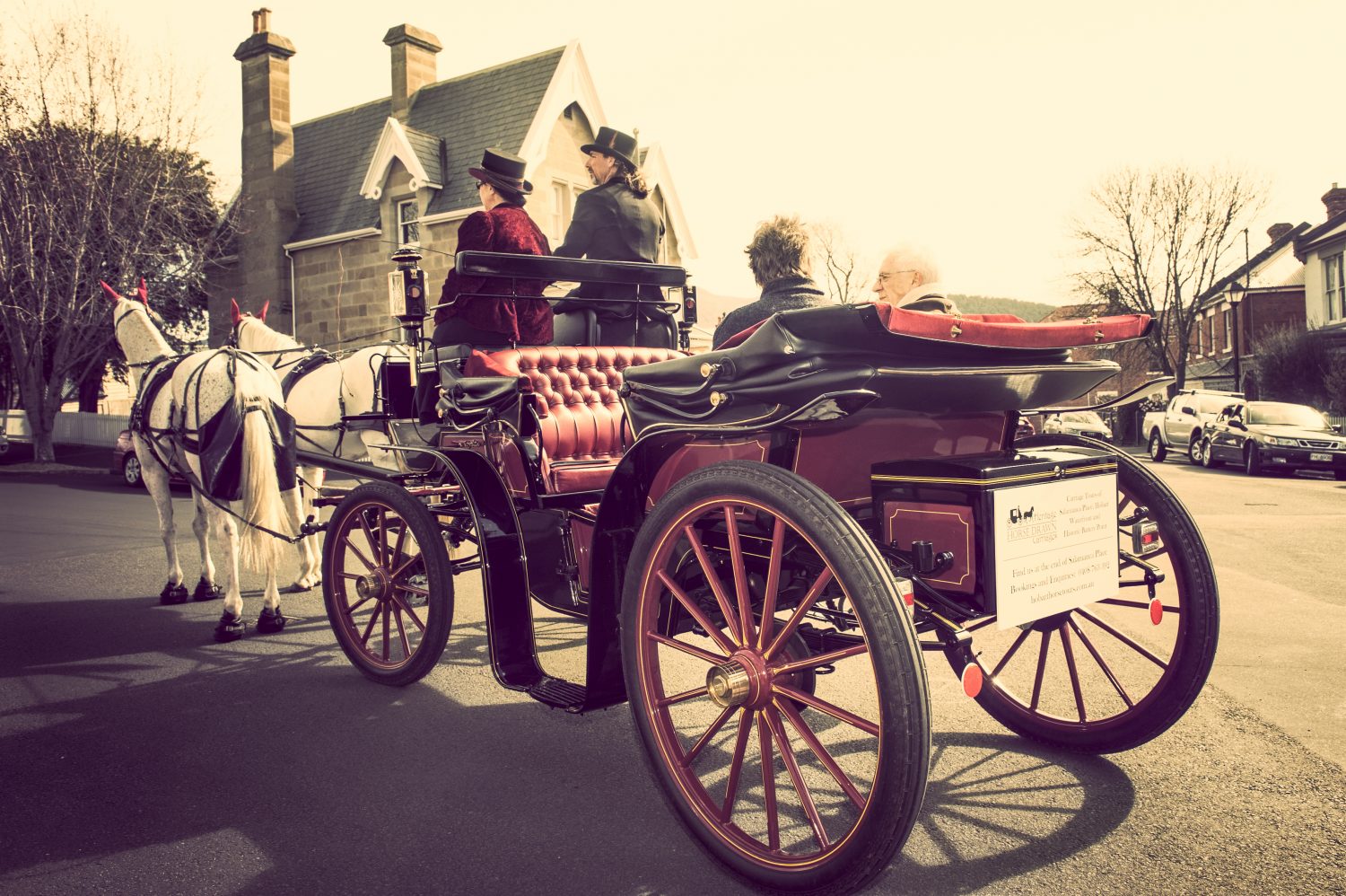 Hobart Horse Tours Heritage Horse Drawn CarriagesHeritage Horse Drawn